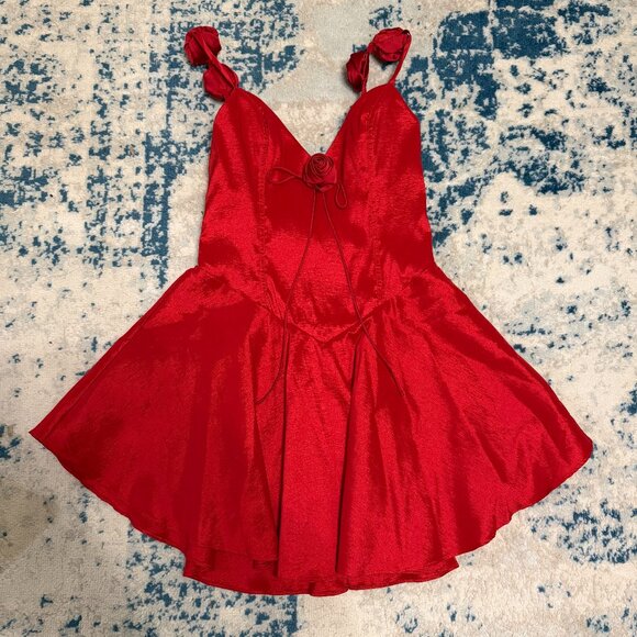 NWT For Love & Lemons Orsa Mini Dress - Picture 4 of 7